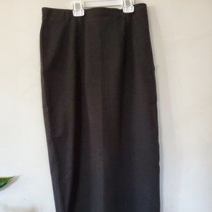 Eileen Fisher NWT tencel ponte black skirt XS